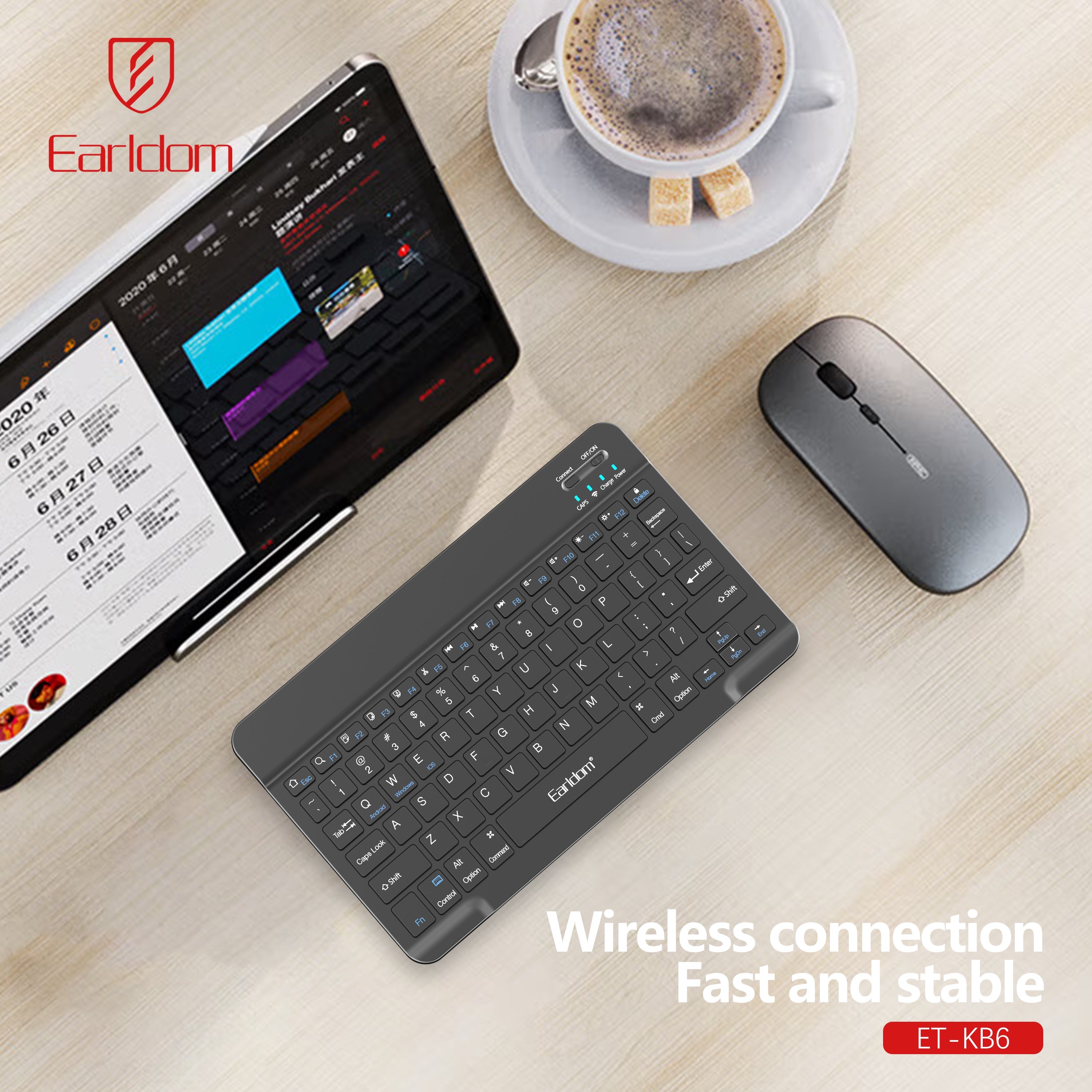 Bluetooth Keyboard ipad ET-KB6 Bluetooth Keyboard ipad ET-KB6